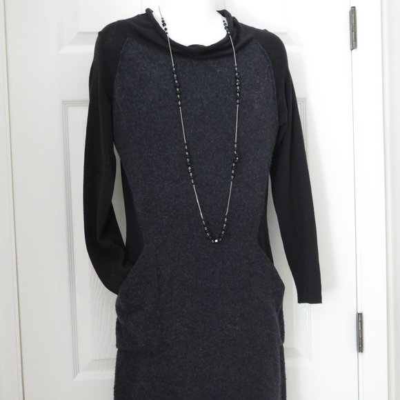 SANDWICH - Wool with alpaca sweater dress - Picture 1 of 10